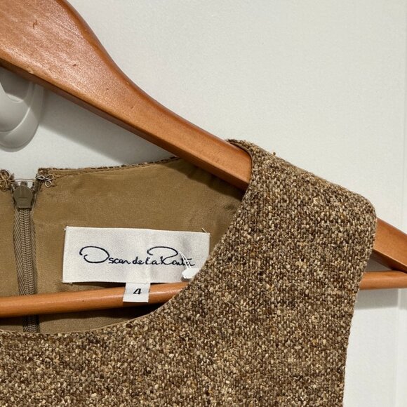 Oscar Dela Renta women's sleeveless Dress, size 4, - Picture 2 of 16